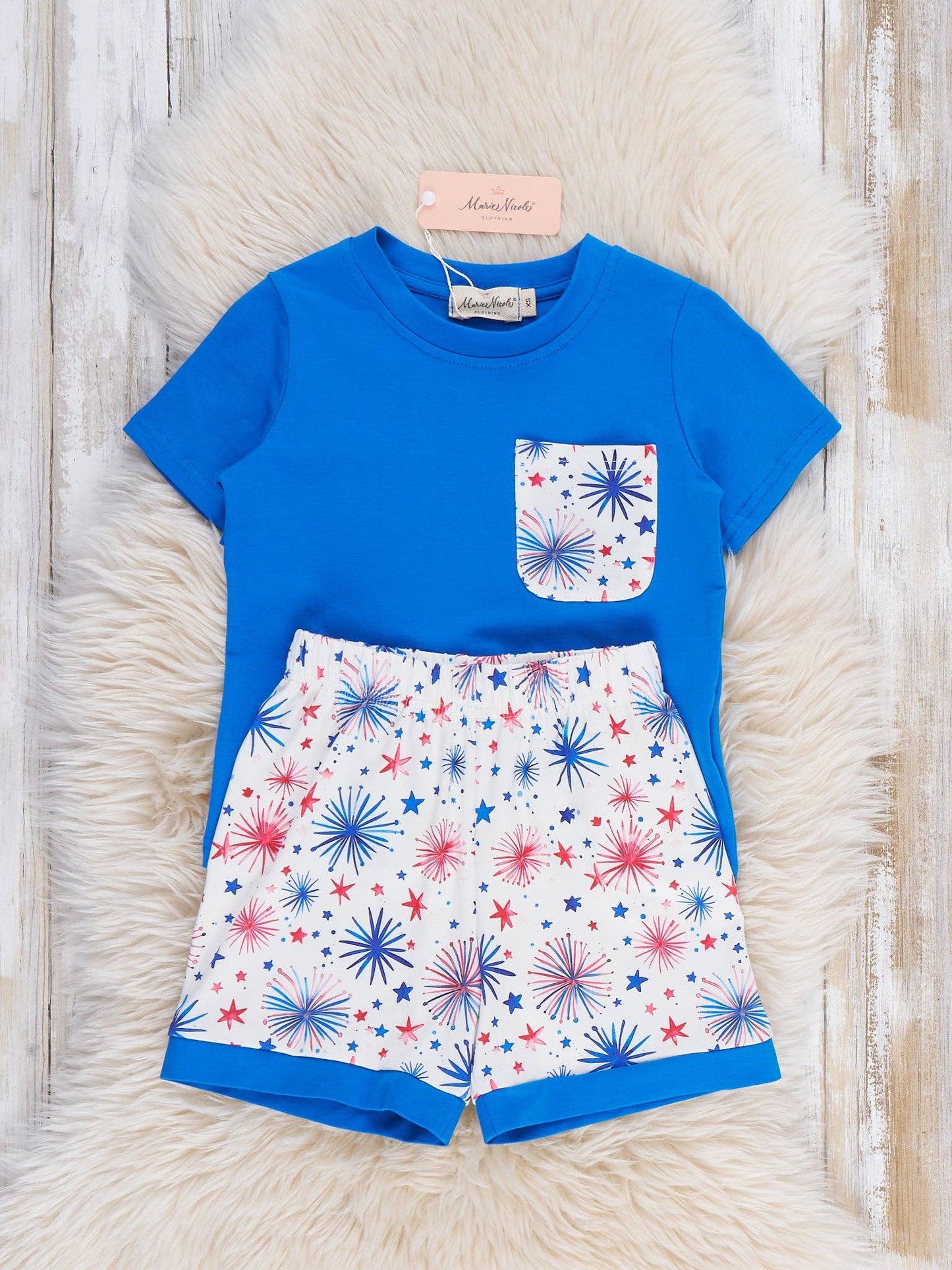 Fireworks & Freedom Outfit: S(2yrs)