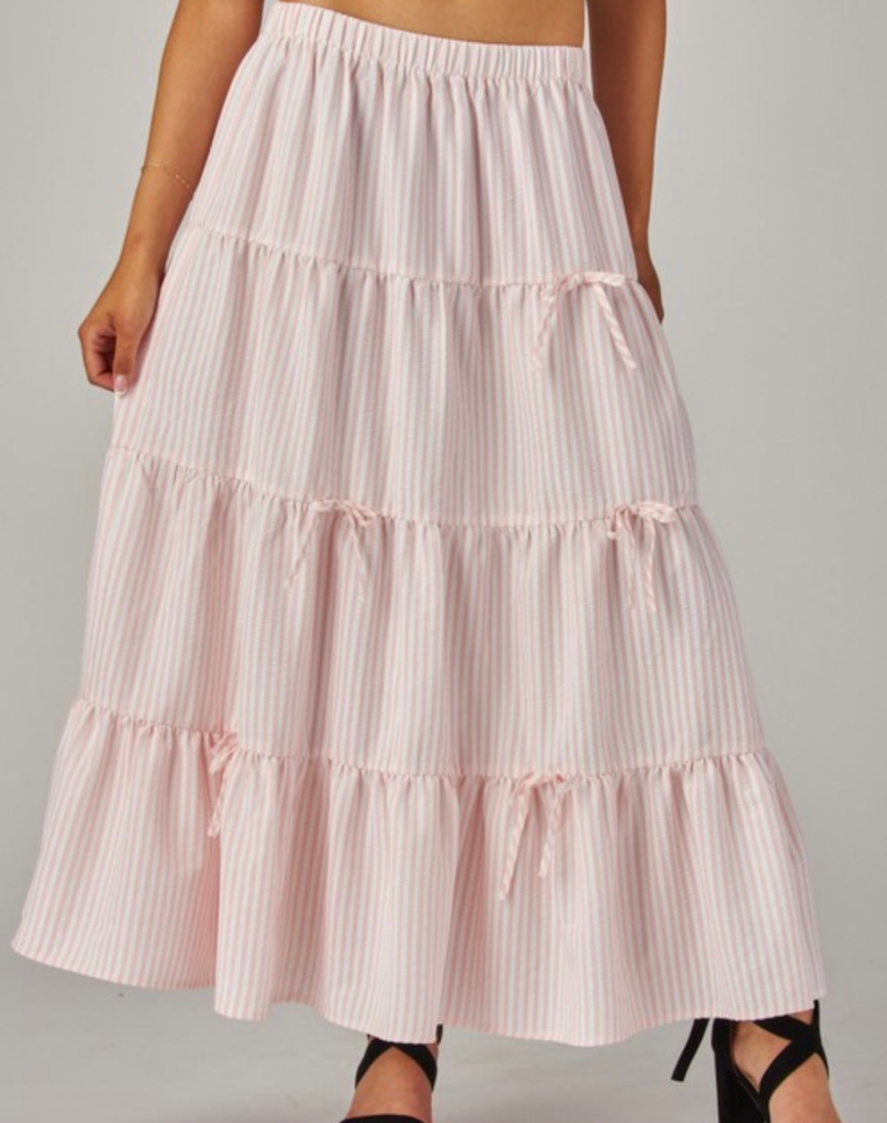 Mila Bow Maxi Skirts