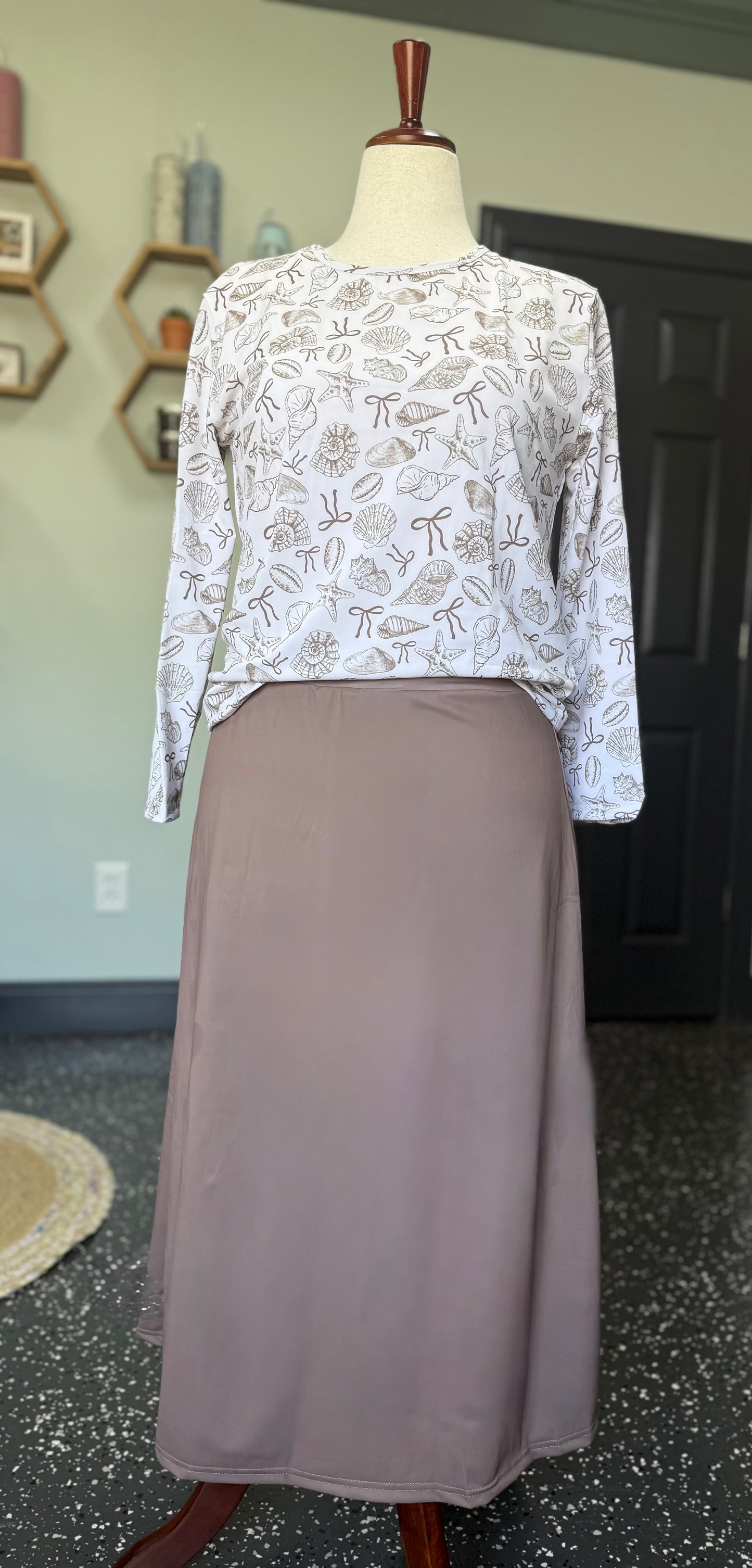 Marina Claire Swim/Athletic Skirt