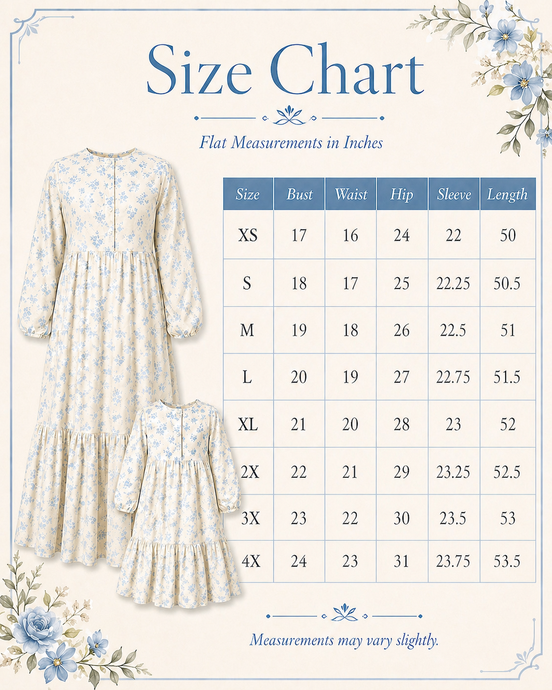 The Elowen Blue Dress- PREORDER