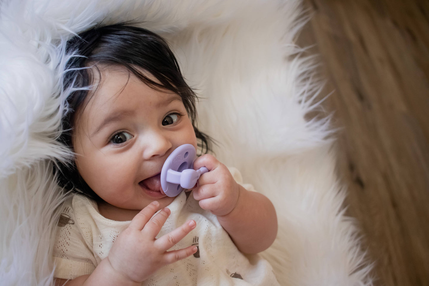 *NEW SIZE* Sweetie Soother™ Pacifier Sets (2-pack): 6-18 M Pink Bows