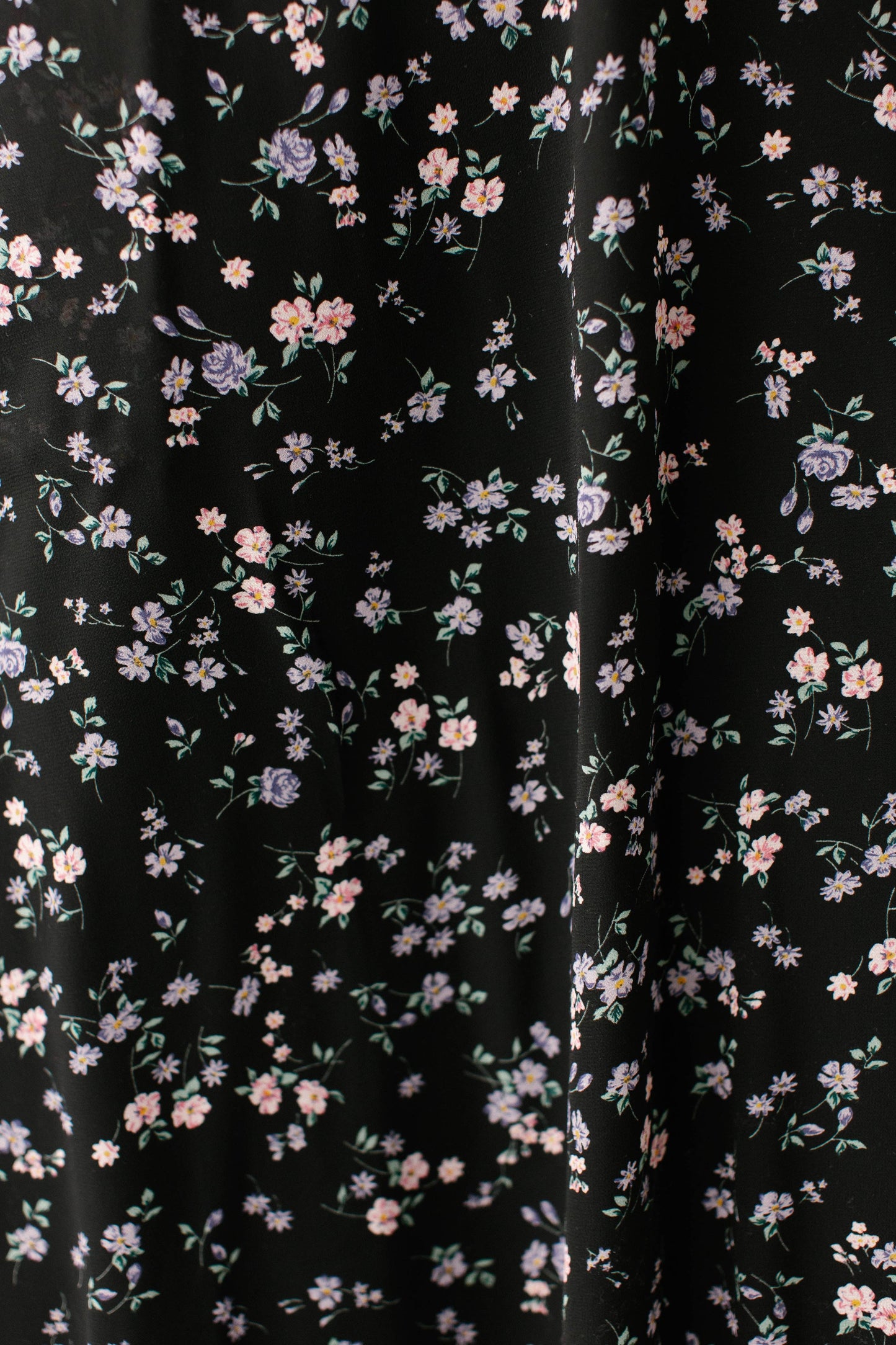 Meadow Lane Floral Maxi Skirt- Plus Size