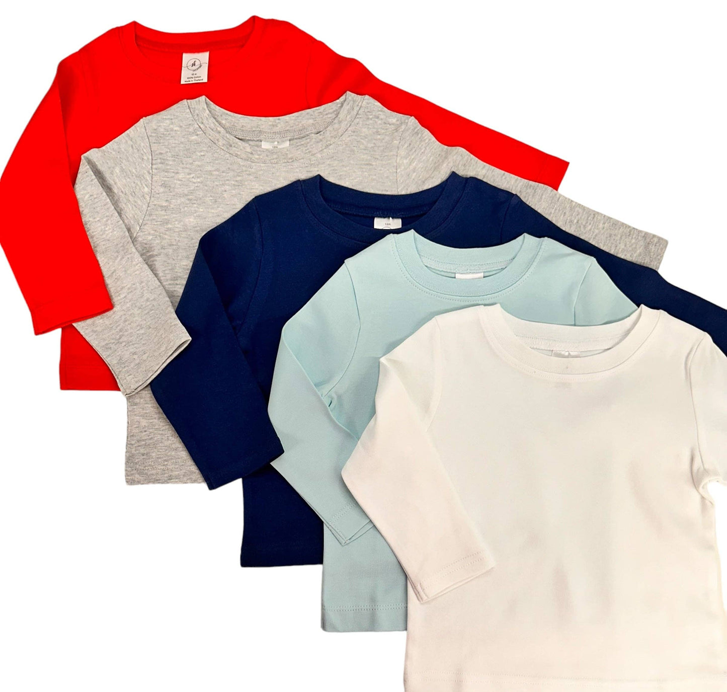 Long Sleeve Shirt: Red / 5