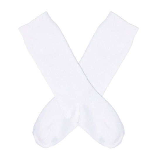 White Knee Socks: Infant