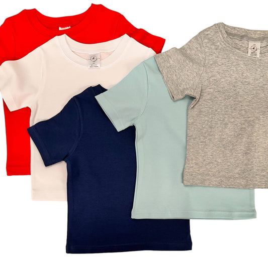 Short Sleeve Shirt: White / 12M