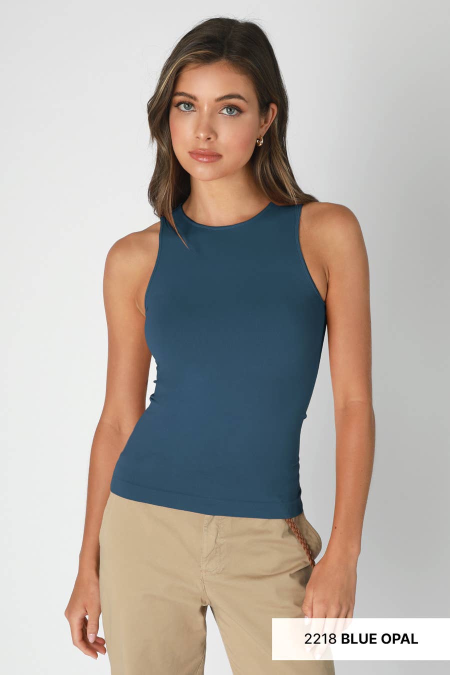 NS8320- Basic Jersey Tank : 06  Black