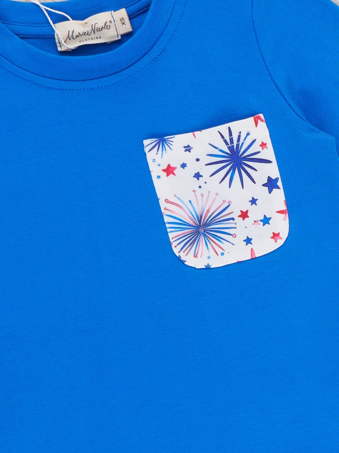 Fireworks & Freedom Outfit: XXL(6yrs)