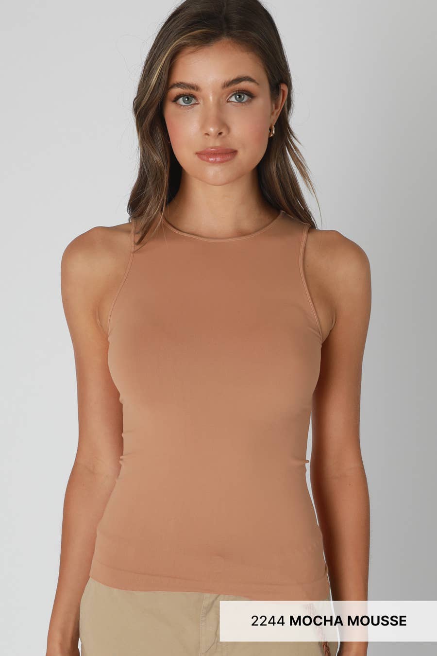 NS8320- Basic Jersey Tank : 06  Black