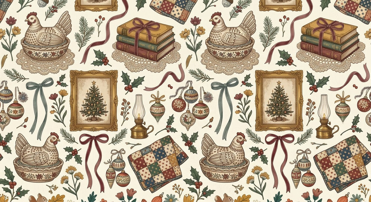 Antique Christmas Loungewear🕰️✨PREORDER