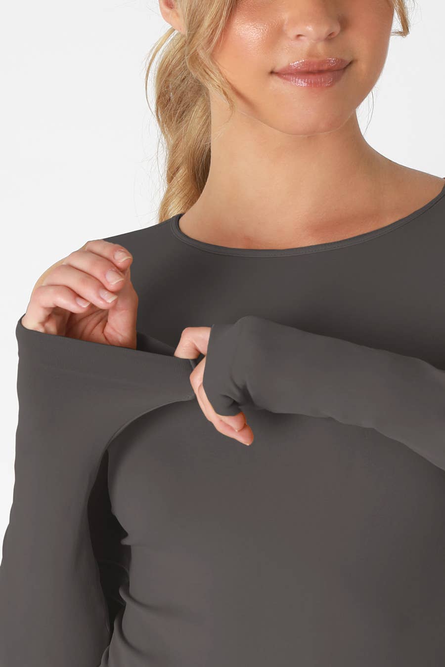 NS5423 - Long Sleeve Crew Neck Top: 13 Stone