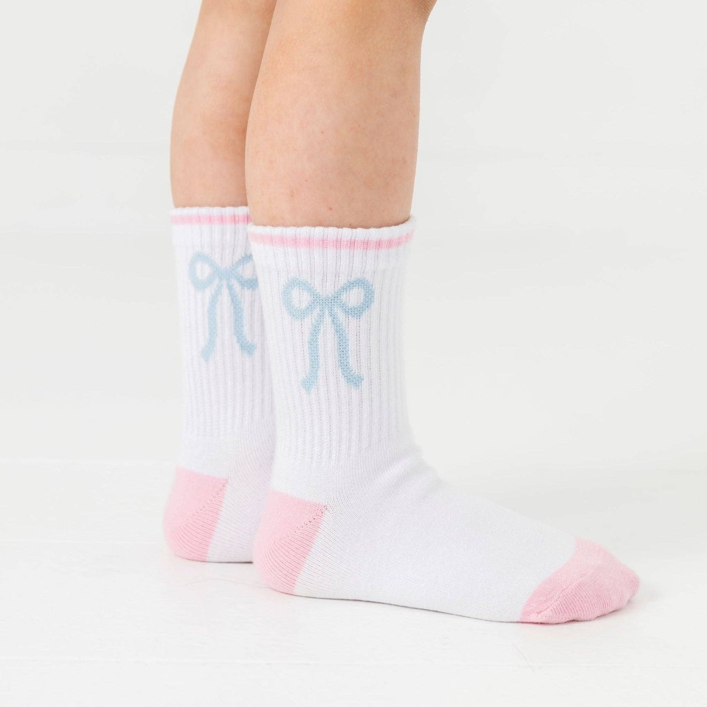 Teddy Bow Crew Socks 3-Pack