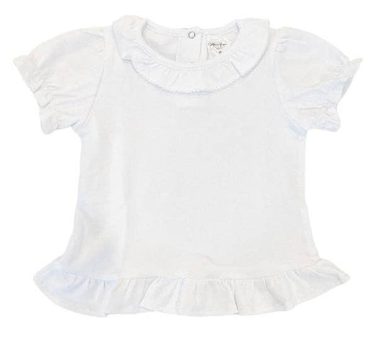 Shirt - Ruffle Neck: 18m