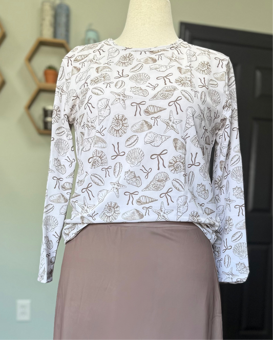 Marina Claire Swim/Athletic Shirt