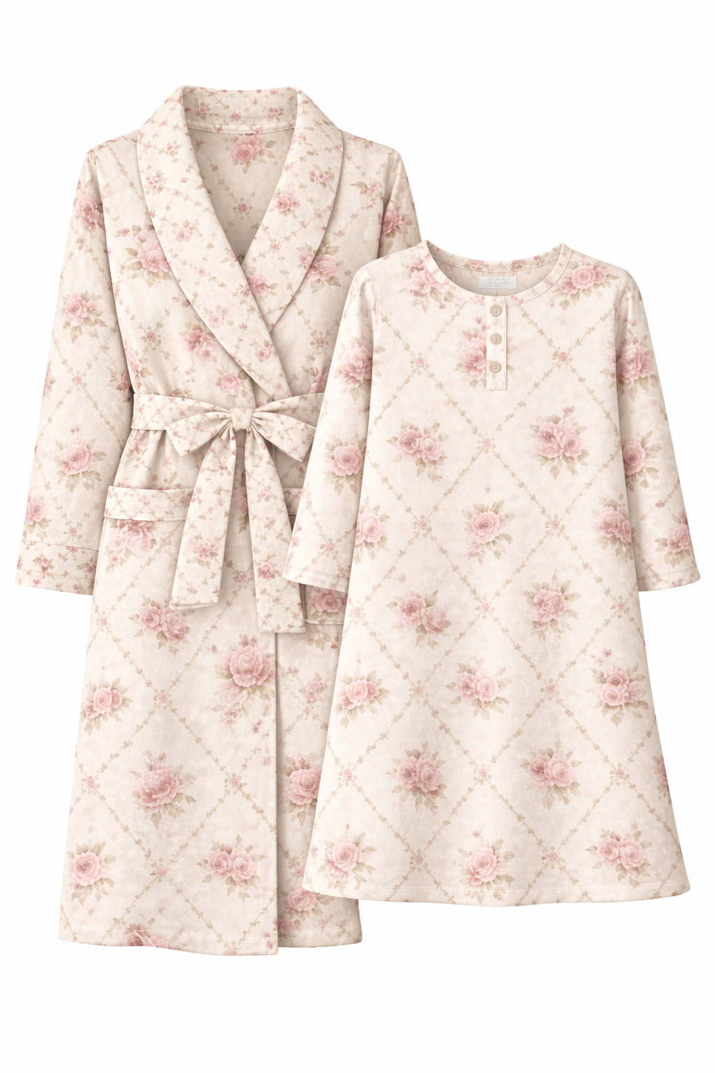 Vintage Rosette Manor Set (bamboo fabric)