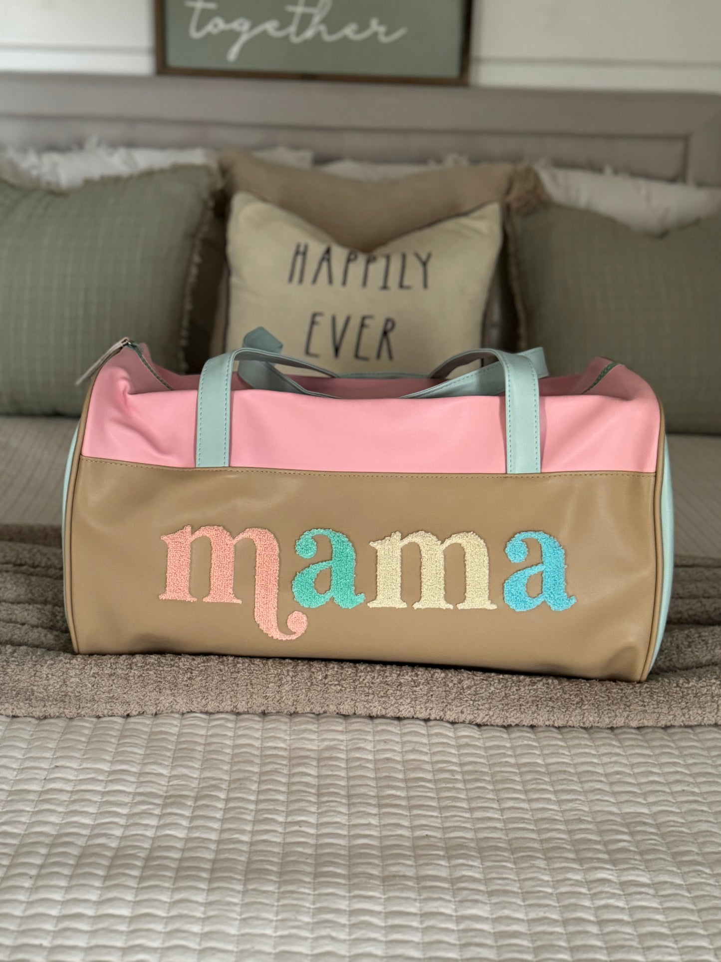 mama weekender bag