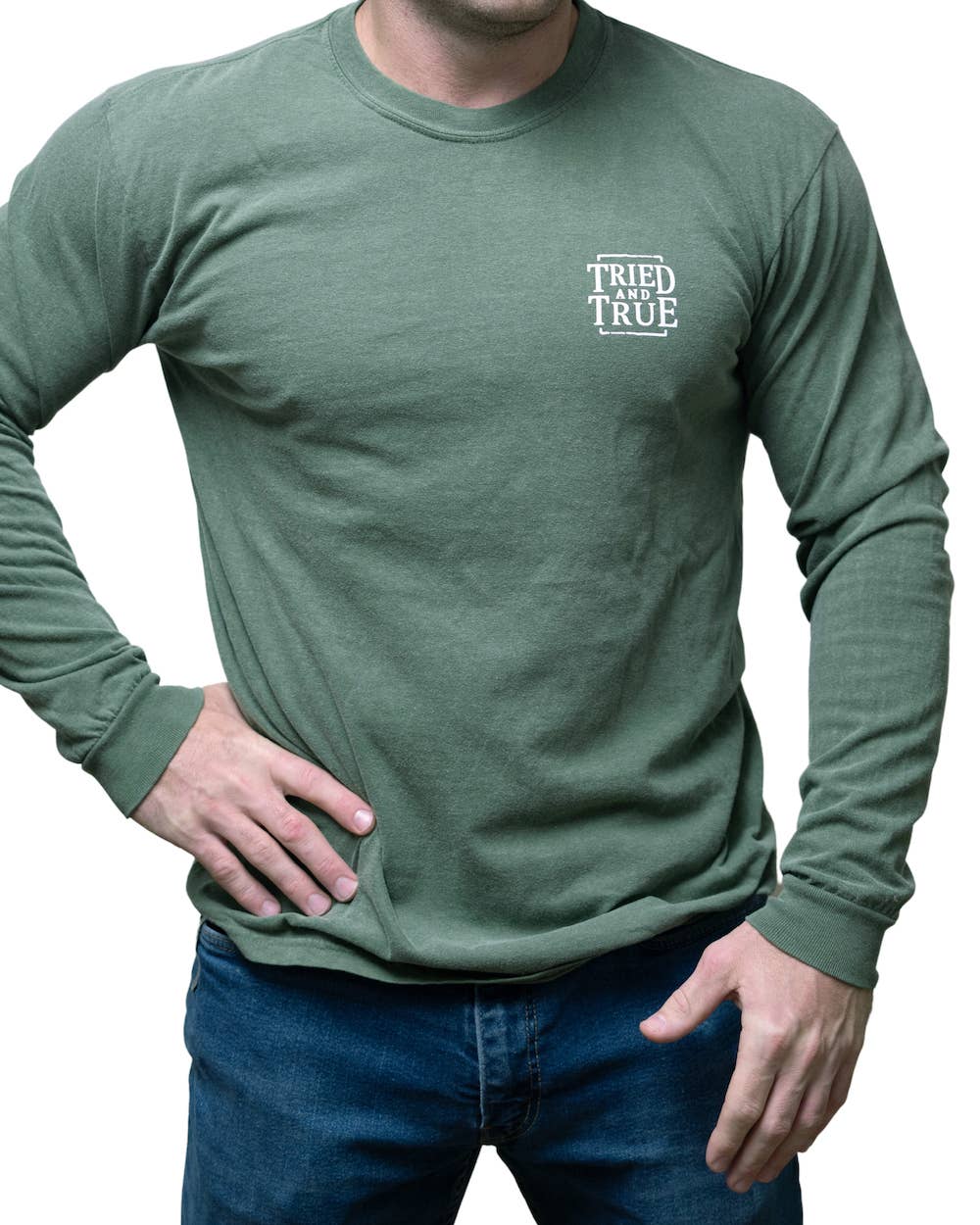Shotgun Evolution Hemp Long-Sleeve T-Shirt: Hemp / Small