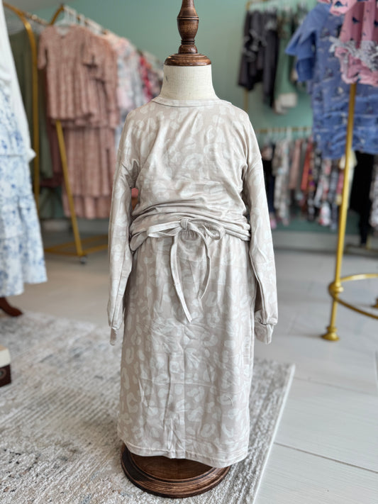 Girls Mila Loungewear Skirt