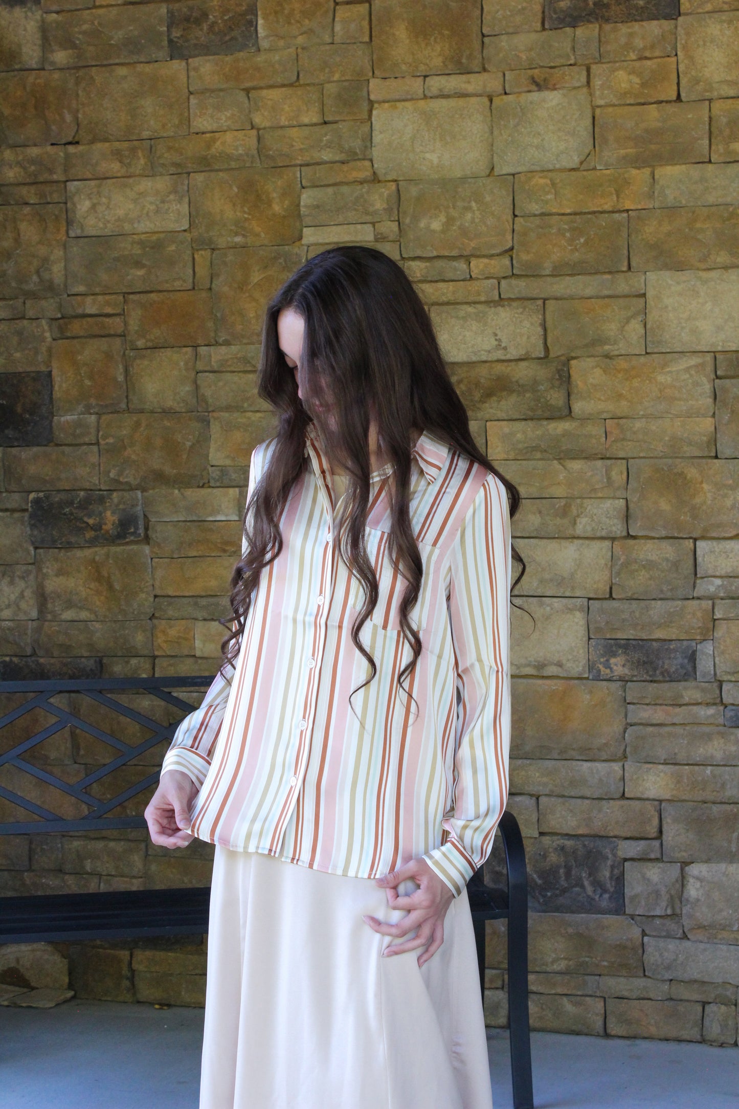 Juliette Button Down