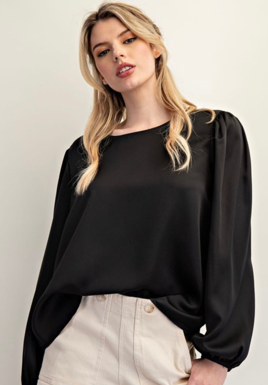 Serena Satin Blouses