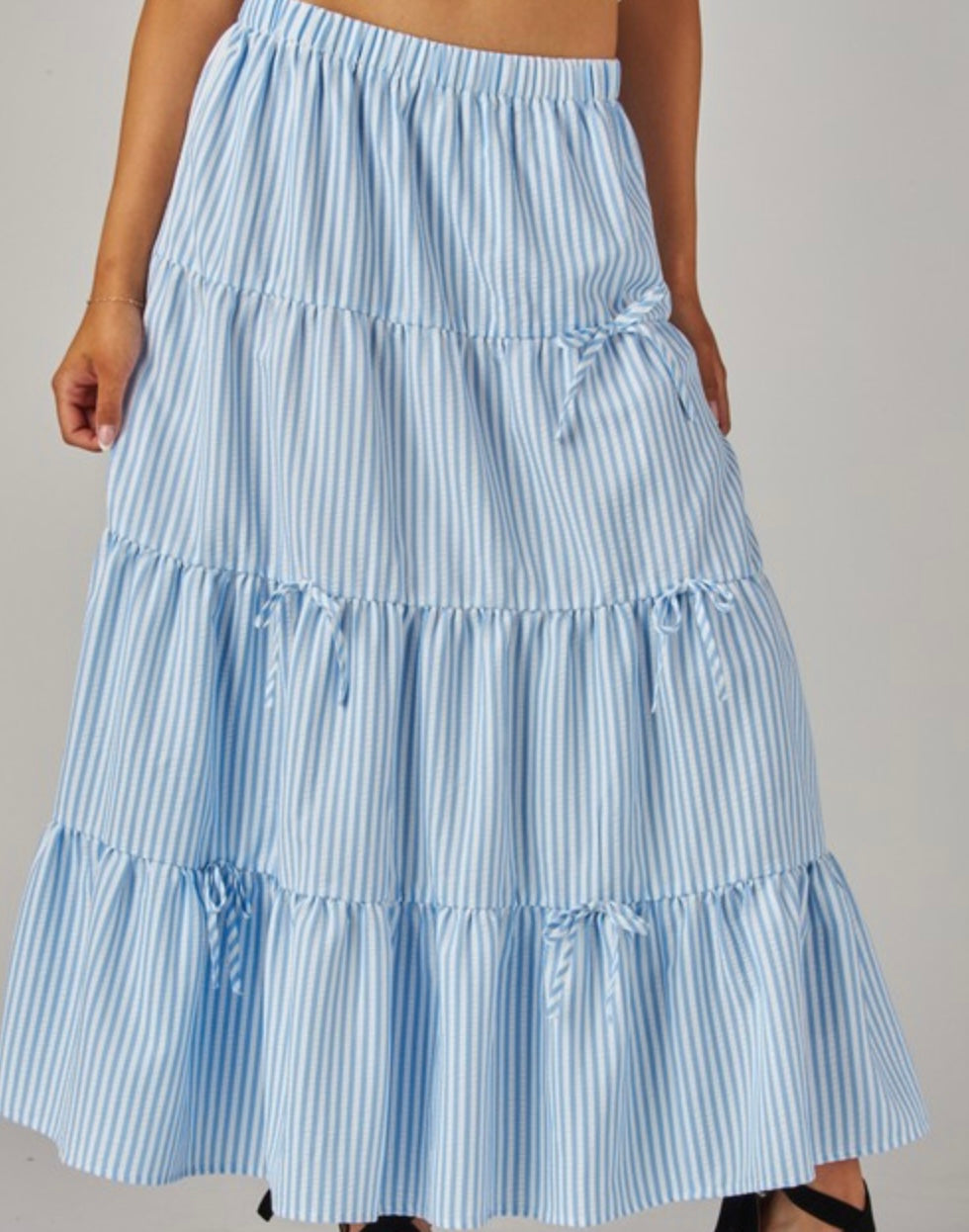 Mila Bow Maxi Skirts
