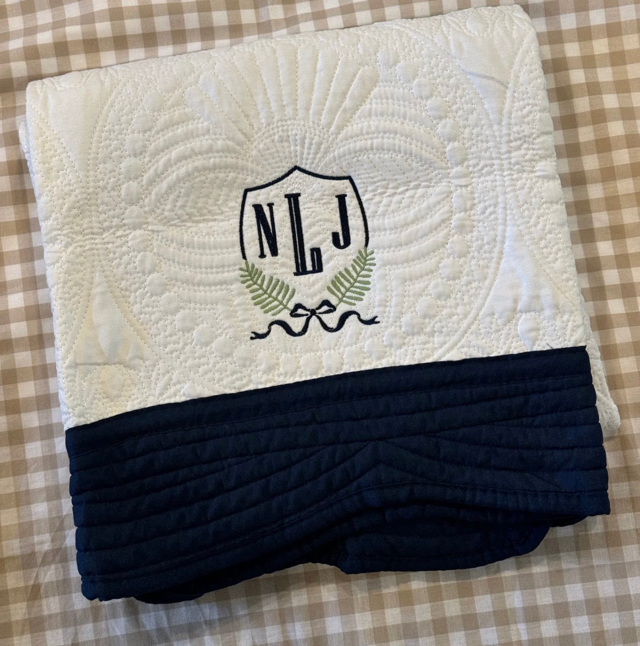 Heirloom Keepsake Baby Quilt