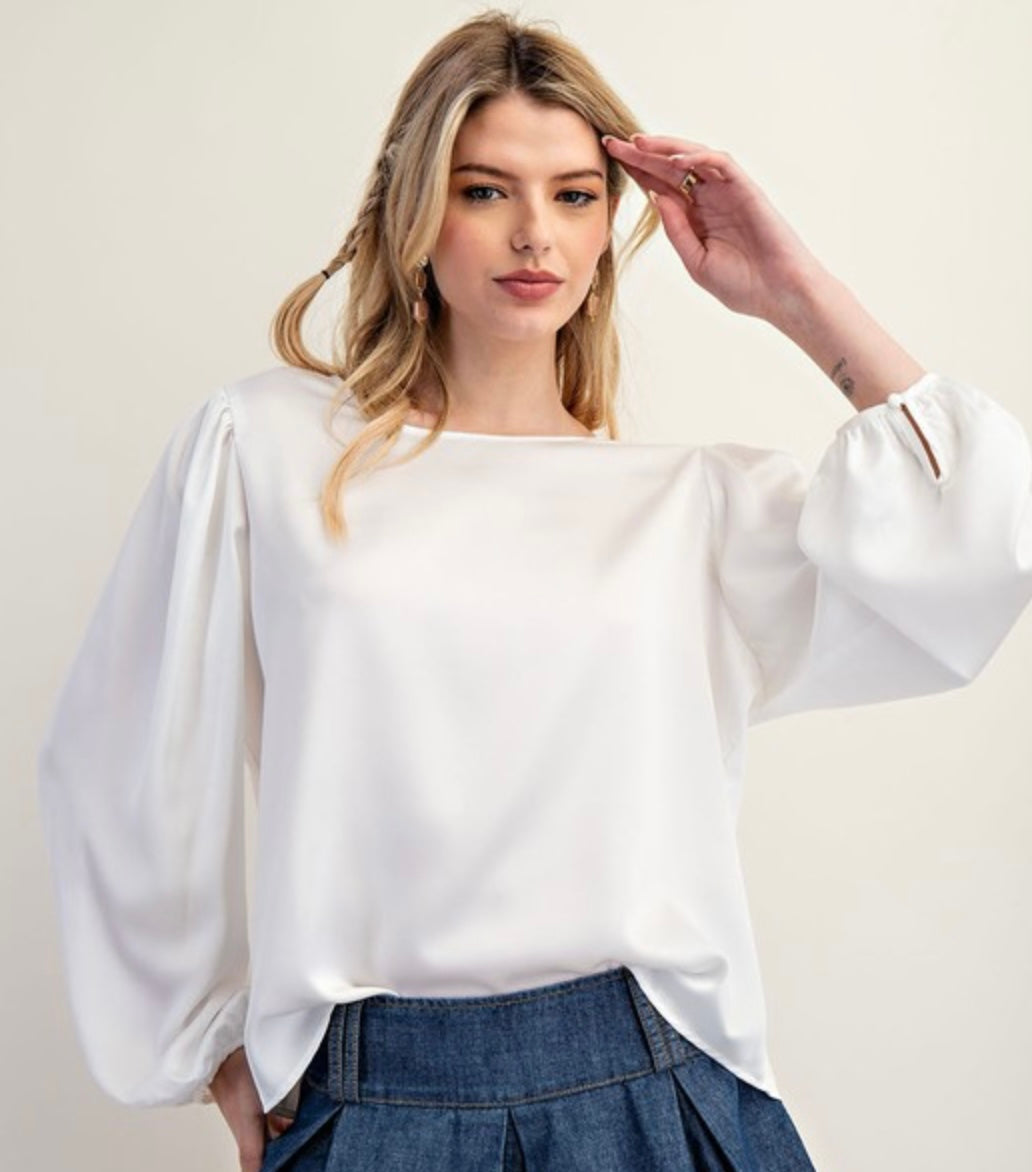 Serena Satin Blouses