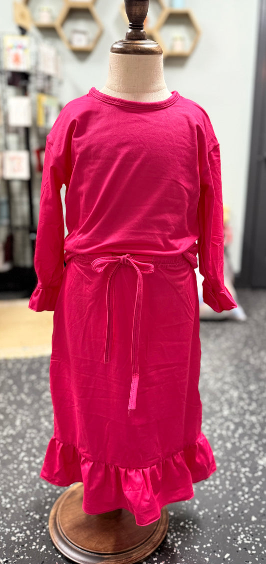 Lil’ Zinnia Rose Loungewear Set