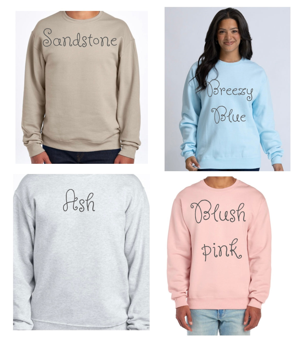 “Hen on a Nest” embroidered sweatshirt