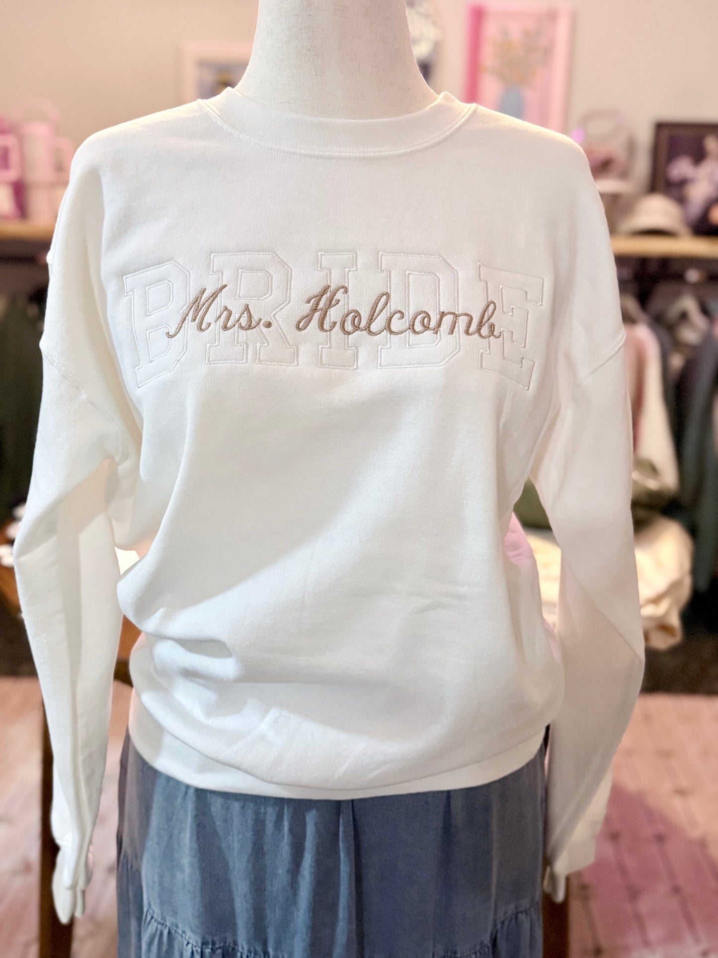 Custom BRIDE Sweatshirt