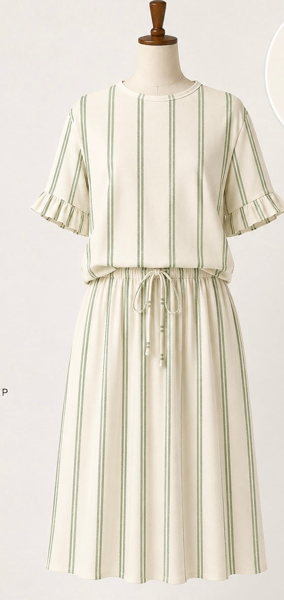 Olive & Ivory Loungewear Set
