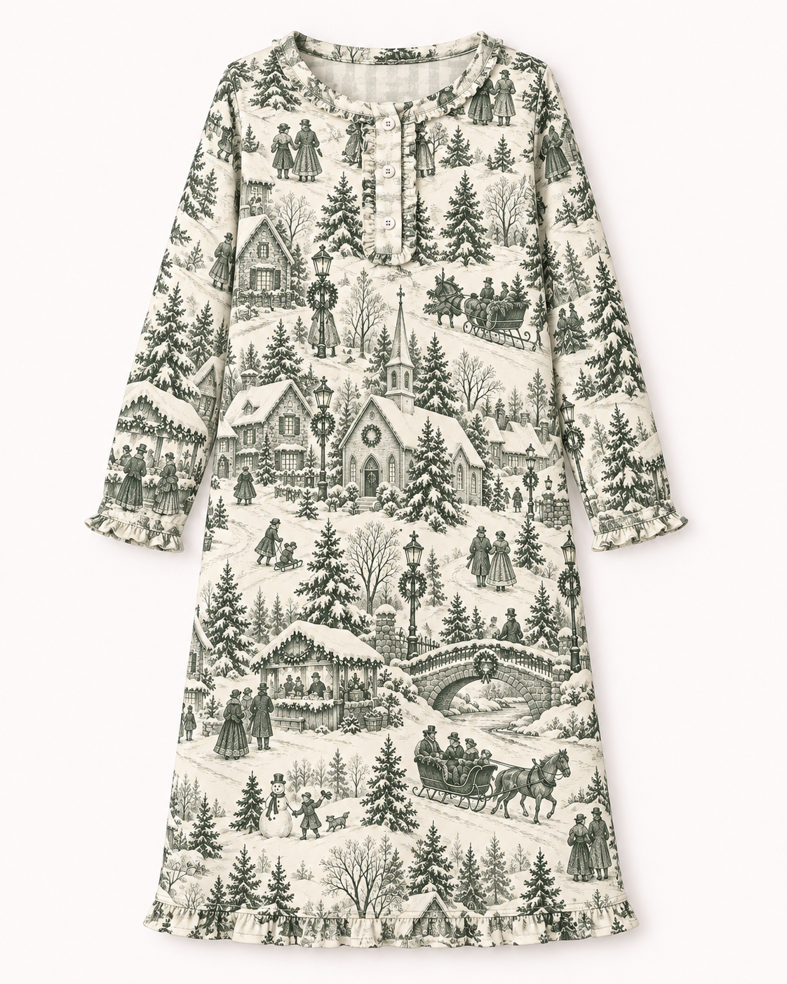 Christmas in the Village Gown- PREORDER