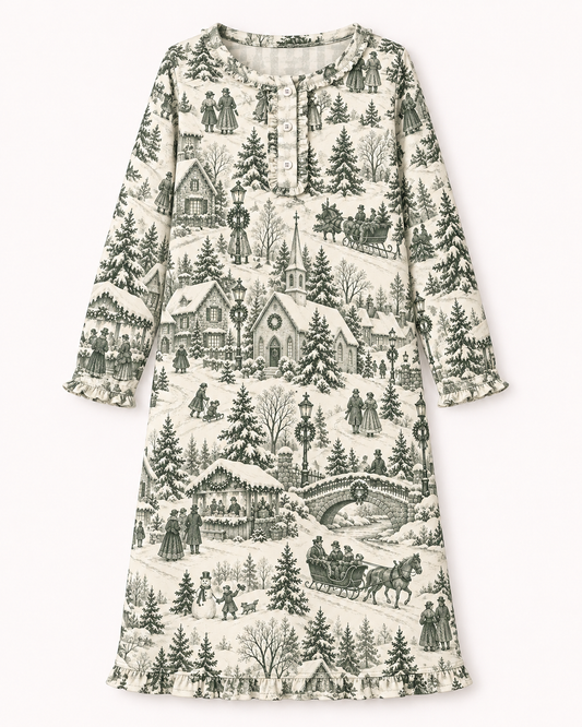 Christmas in the Village (nightgown) PREORDER