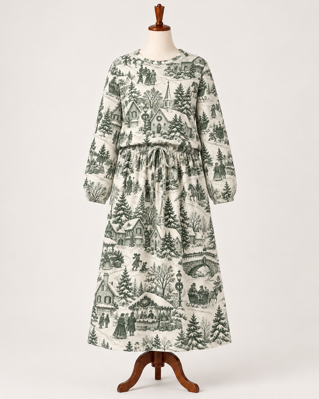 Girls Christmas in the Village Loungewear Set 🎄PREORDER