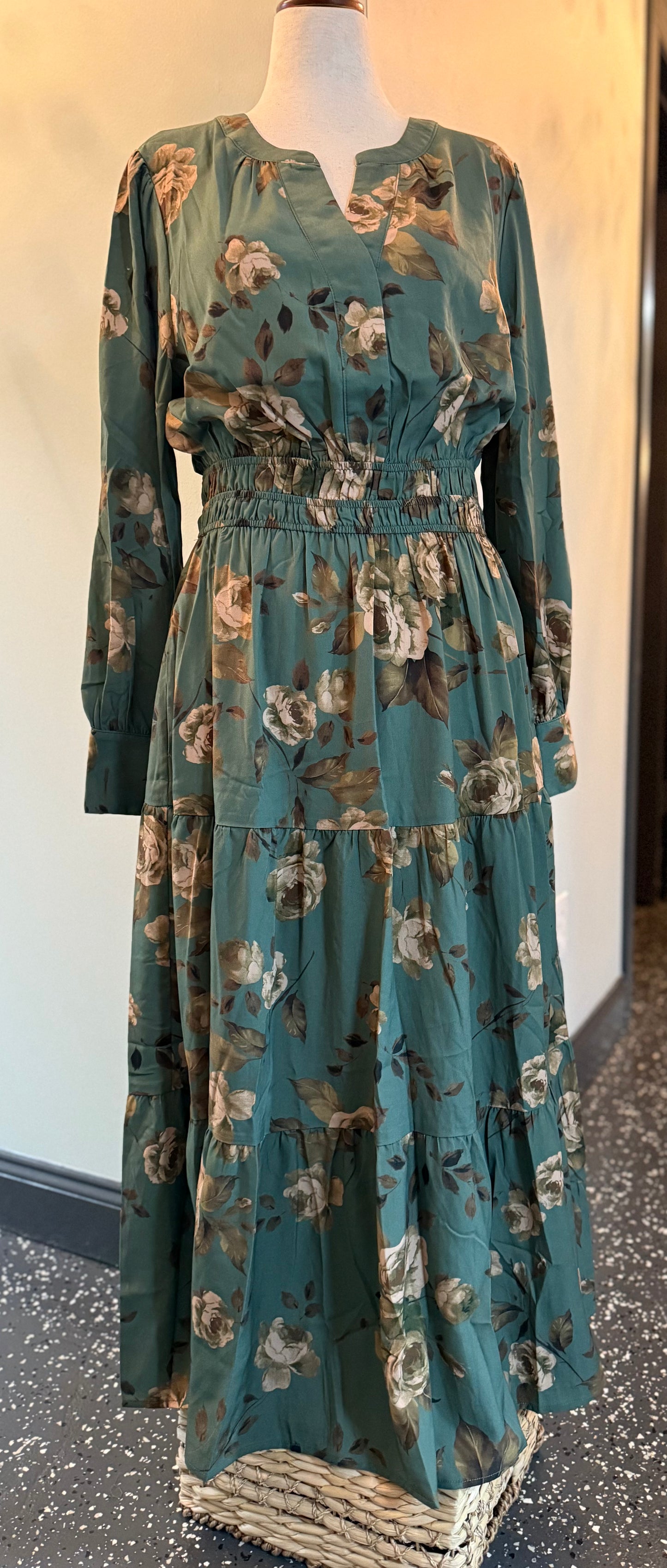 Margaret Floral Maxi Dress
