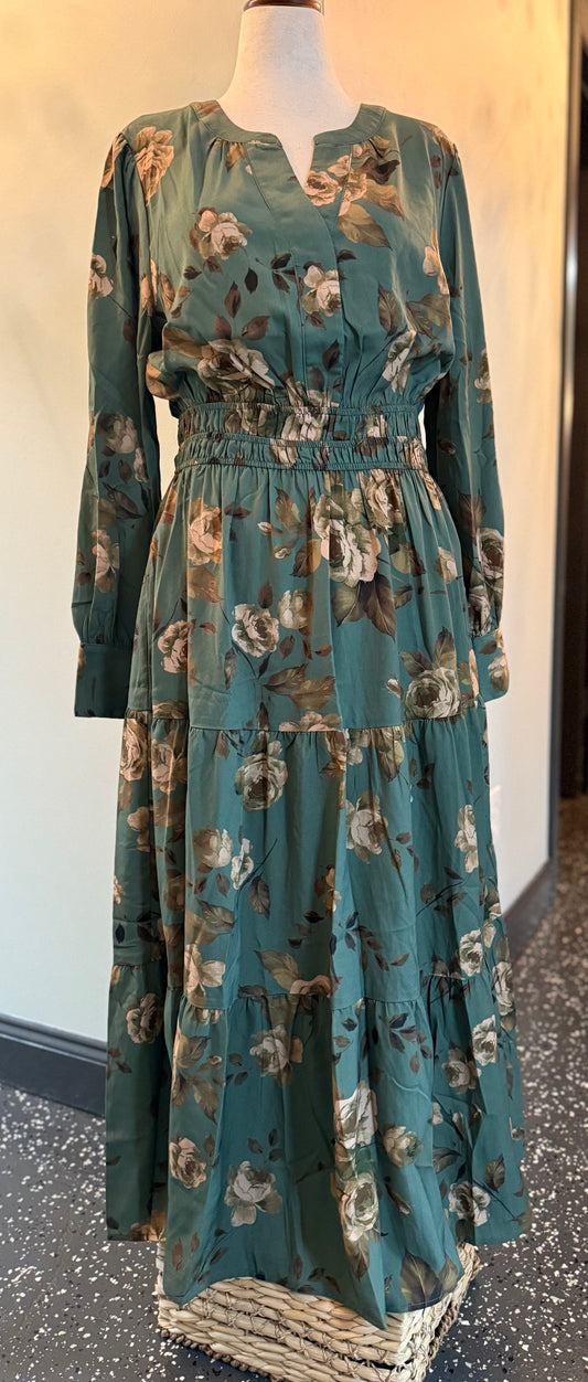Margaret Floral Maxi Dress