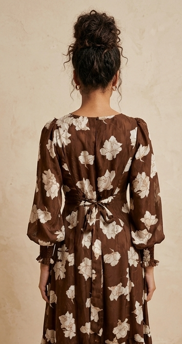 The Chessa Floral Tiered Dress