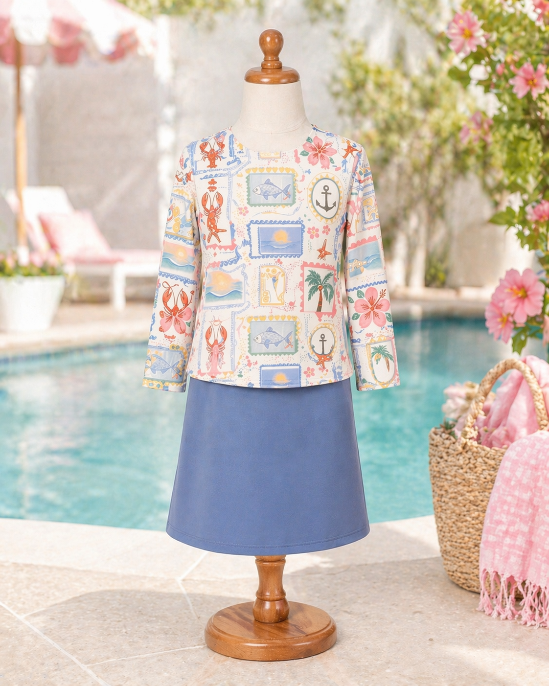 Girls Shoreline Charm Swimset PREORDER