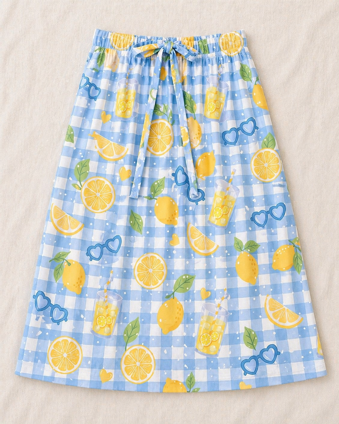 Lemon Picnic Collection- Girls play skirts PREORDER