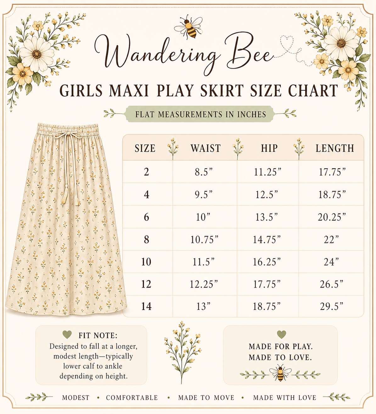 Lemon Picnic Collection- Girls play skirts PREORDER