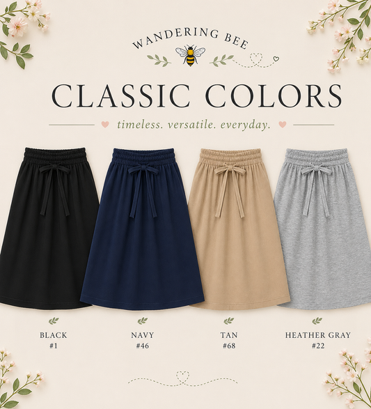 Classic Colors Girls Play Skirt