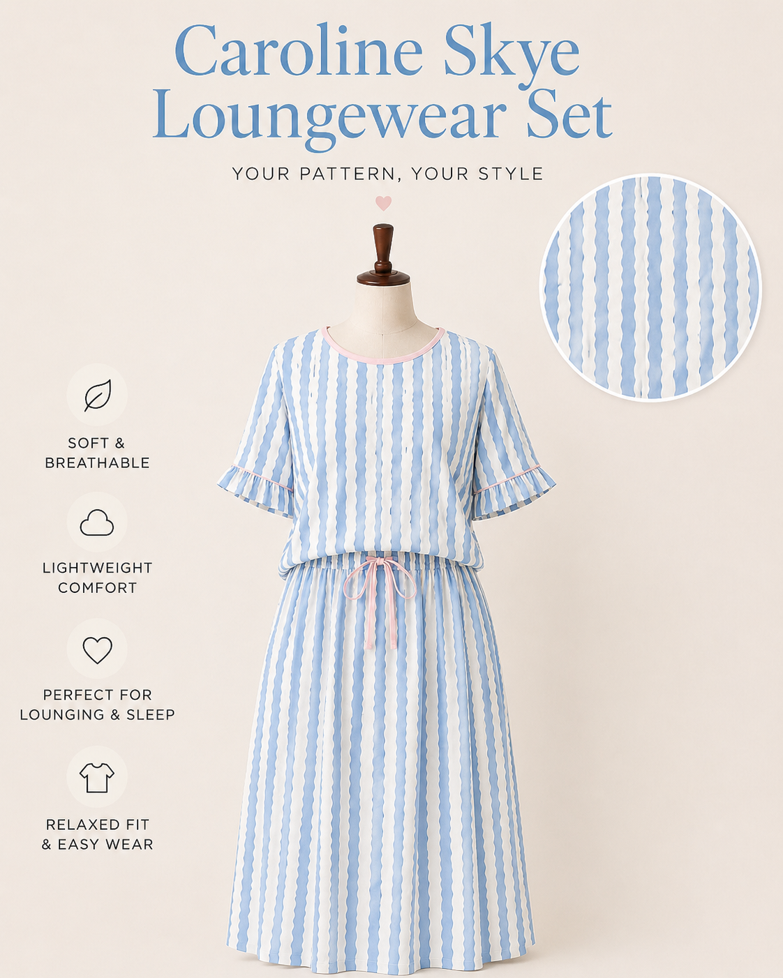 Caroline Skye Loungewear Set