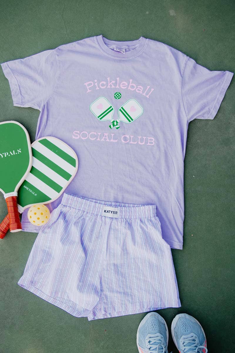 Pickleball Social Club Wholesale Graphic Tee Women's: Emerald / S