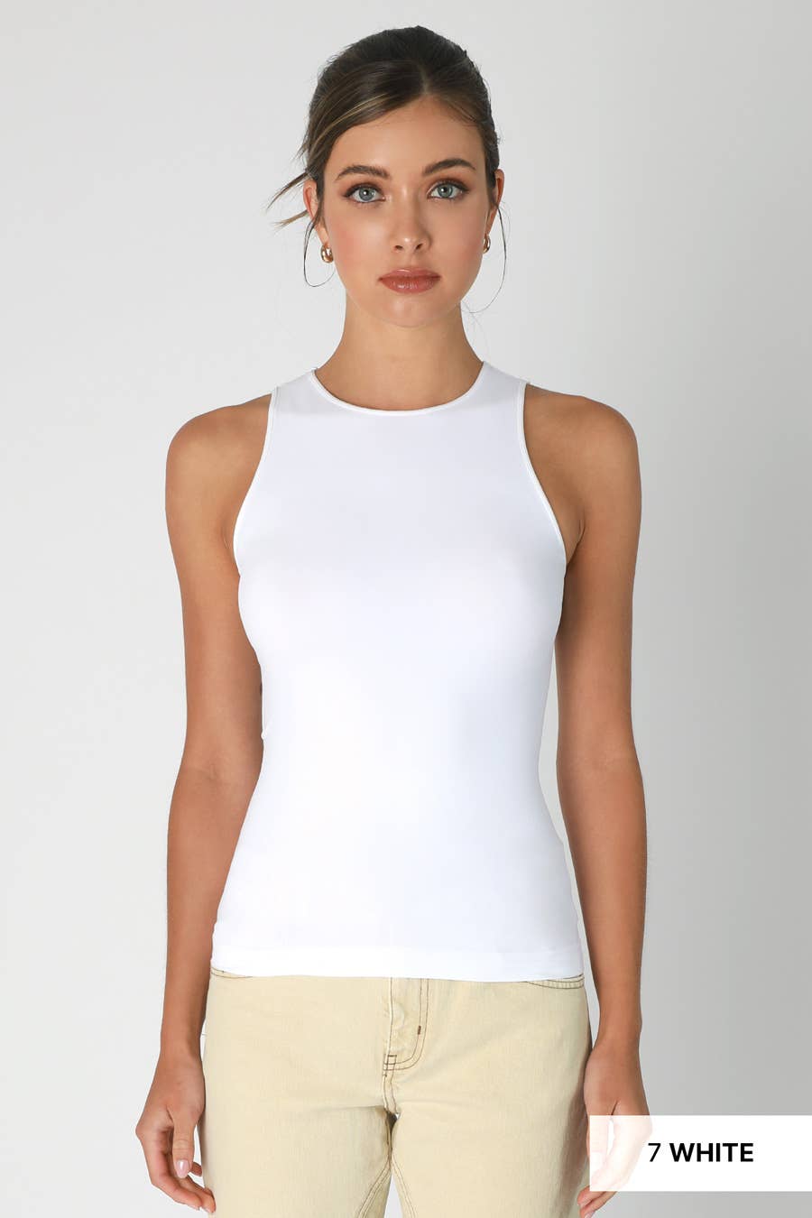 NS8320- Basic Jersey Tank : 2221 Coffee Bean