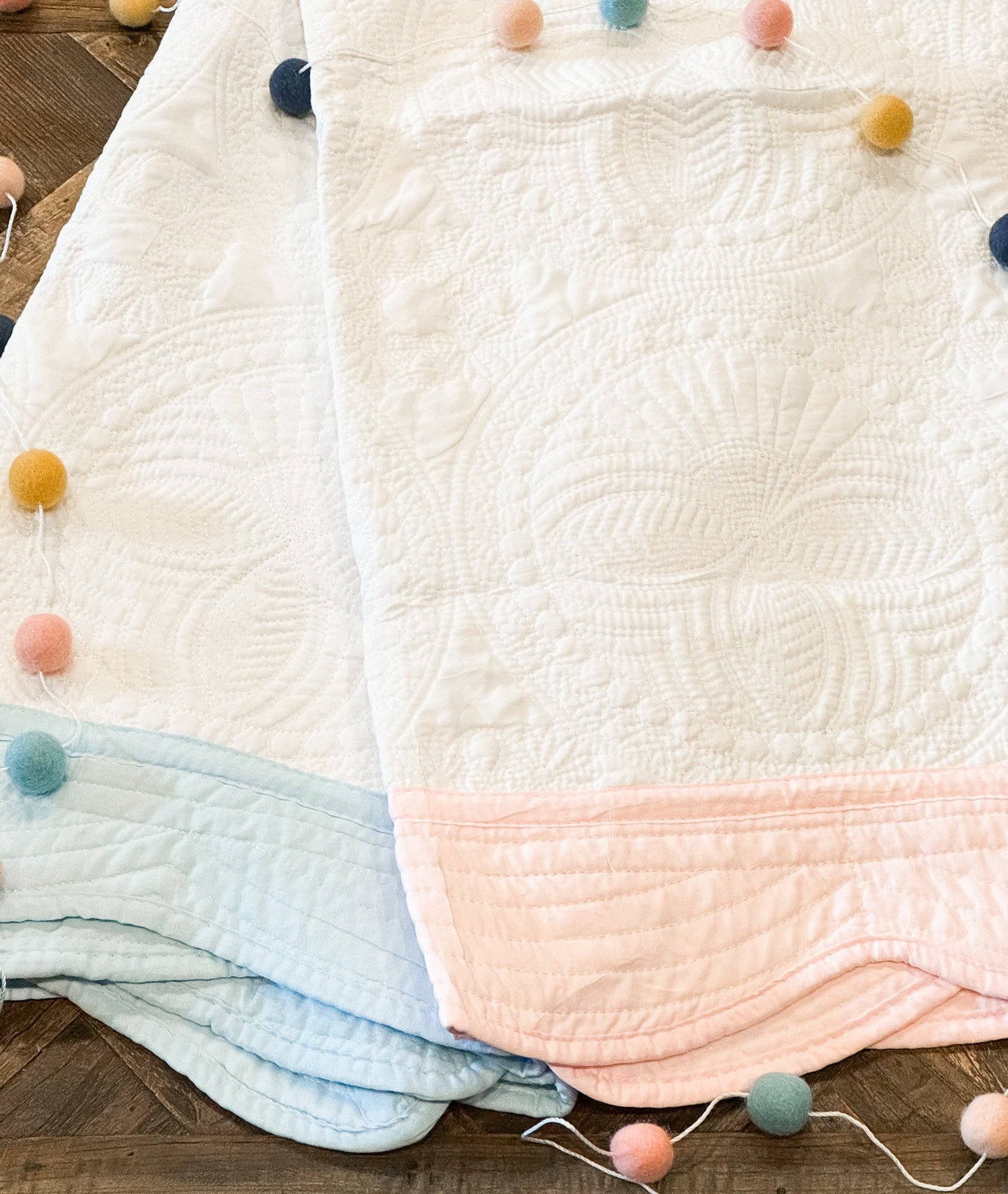 Heirloom Keepsake Baby Quilt