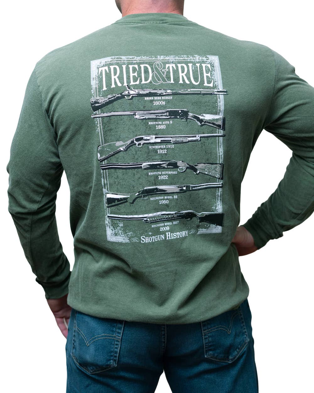 Shotgun Evolution Hemp Long-Sleeve T-Shirt: Hemp / Medium