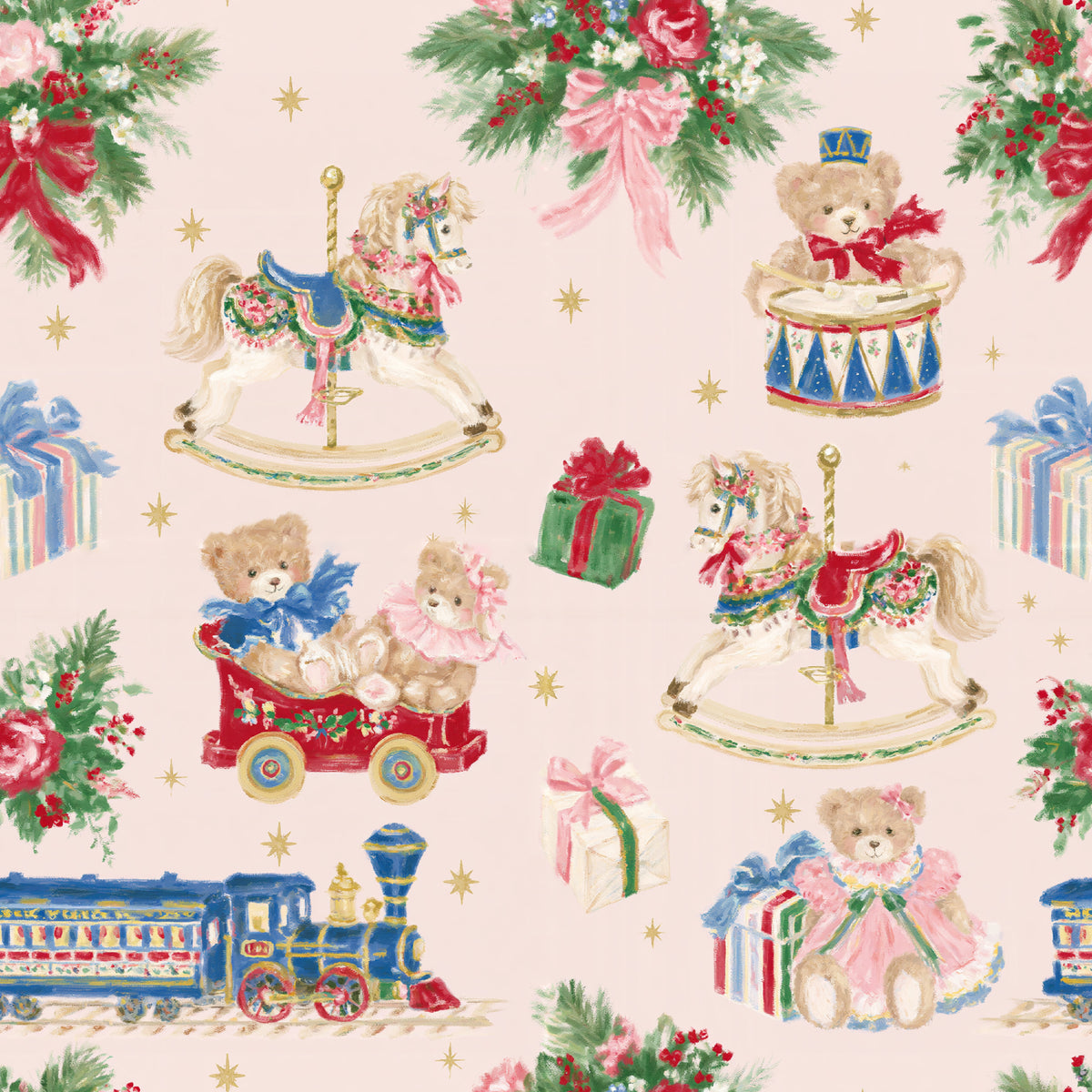 Girls Christmas Toybox Gown- PREORDER